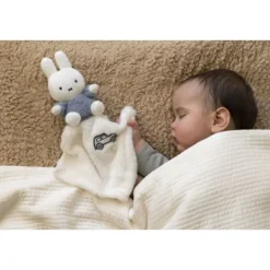 Nijntje Fluffy Knuffeldoekje - Blue