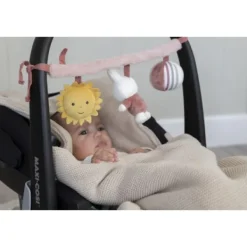 Nijntje Fluffy Wagenspanner - Pink Best