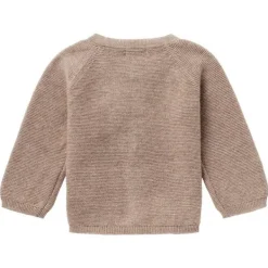 Noppies Naga Knit Vestje Taupe Melange Mt. 56 New