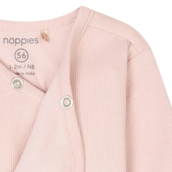 Noppies Narellan Lange Mouwen Romper - Rose Smoke - Mt. 62 Sale