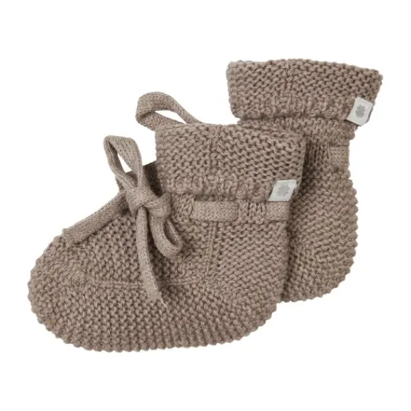 Noppies Nelson Slofjes Taupe Melange One Size Hot