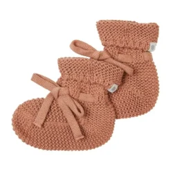 Noppies Nelson Slofjes Taupe Melange One Size Hot