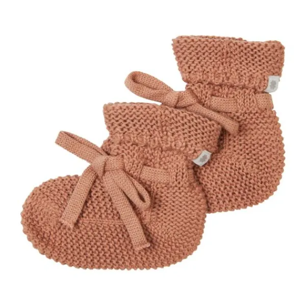 Noppies Nelson Slofjes Taupe Melange One Size Hot