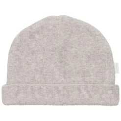 Noppies Nevel Rib Mutsje Cafe Au Lait Melange Prematuur Sale