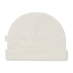 Noppies Nevel Rib Mutsje Cafe Au Lait Melange Prematuur Sale