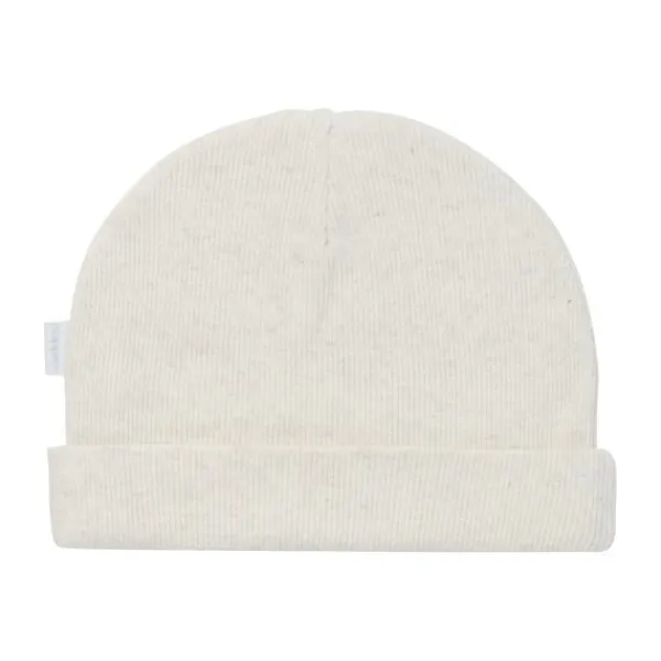 Noppies Nevel Rib Mutsje Cafe Au Lait Melange Prematuur Sale