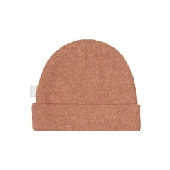 Noppies Nevel Rib Mutsje Cafe Au Lait Melange Prematuur Sale