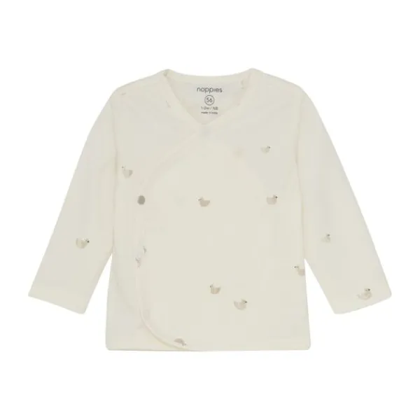 Noppies Nour Overslagshirt - Animals Pattern - Maat 44 - Offwhite Outlet