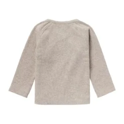 Noppies Rib Nanyuki Shirt Taupe Melange Mt. 50 Hot