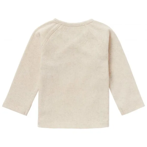 Noppies Rib Nanyuki Shirt Taupe Melange Mt. 50 Hot