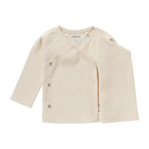 Noppies Rib Nanyuki Shirt Taupe Melange Mt. 50 Hot