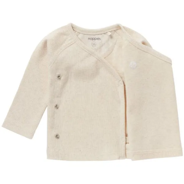 Noppies Rib Nanyuki Shirt Taupe Melange Mt. 50 Hot