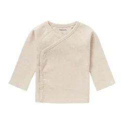 Noppies Rib Nanyuki Shirt Taupe Melange Mt. 50 Hot