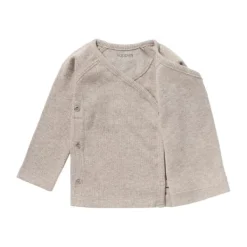 Noppies Rib Nanyuki Shirt Taupe Melange Mt. 50 Hot