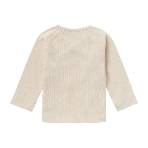 Noppies Rib Nanyuki Shirt Taupe Melange Mt. 50 Hot