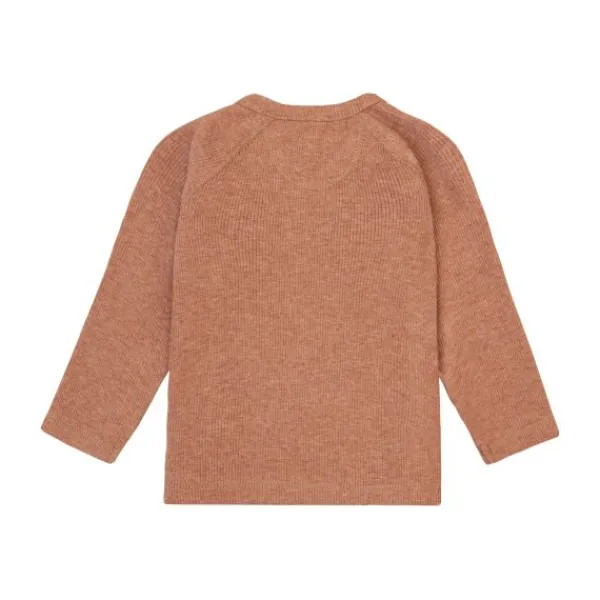 Noppies Rib Nanyuki Shirt Taupe Melange Mt. 50 Hot