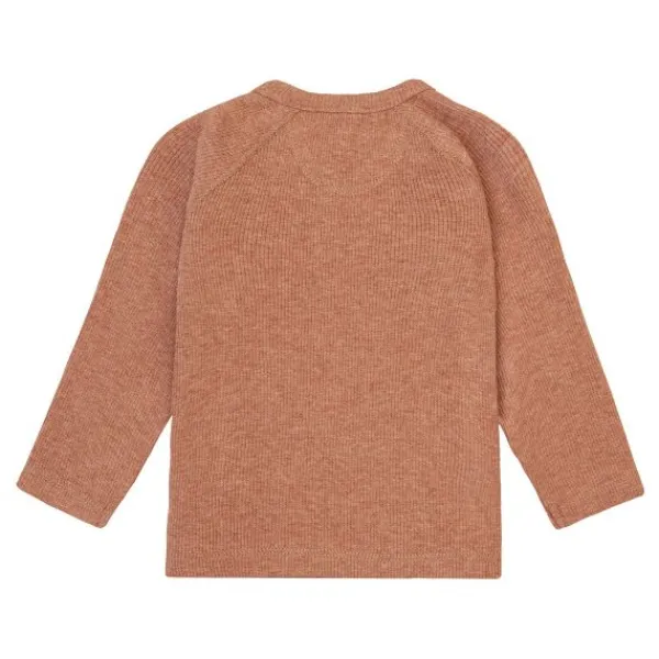 Noppies Rib Nanyuki Shirt Taupe Melange Mt. 50 Hot