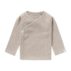 Noppies Rib Nanyuki Shirt Taupe Melange Mt. 50 Hot