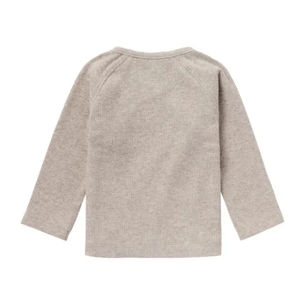 Noppies Rib Nanyuki Shirt Taupe Melange Mt. 50 Hot