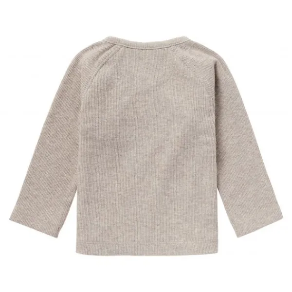 Noppies Rib Nanyuki Shirt Taupe Melange Mt. 50 Hot