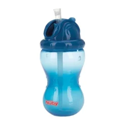 Nuby Flip-It Drinkbeker - 360 ml - Blauw Hot