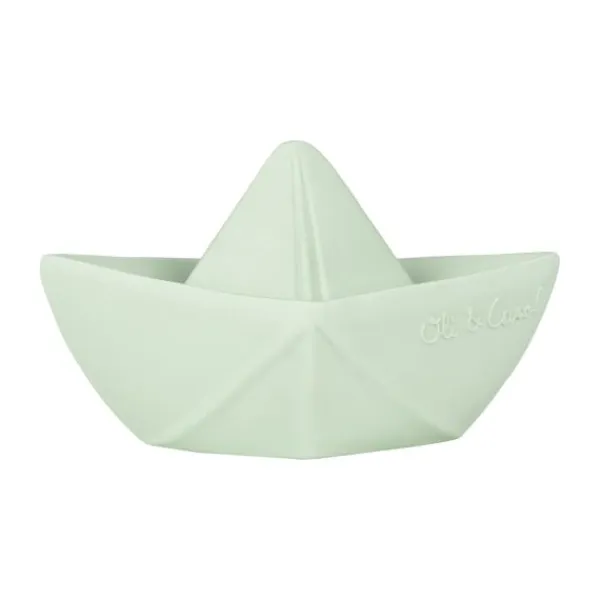 Oli & Carol Bad- en Bijtspeeltje Origami Boot - Mint Online