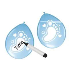 Ootje Kadootje Clouds Beschrijfbare Ballonnen Roze 6 Stuks Outlet