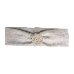 Ootje Kadootje Kanten Haarband Bloem Zand Melange Sale