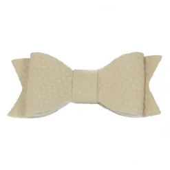 Ootje Kadootje Leatherlook Strikje Haarclip Beige Online