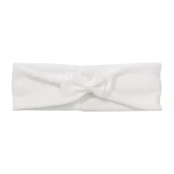 Ootje Kadootje Satijn Strik Haarband Wit Outlet