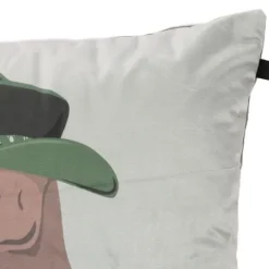 Overseas Kussen Bob - 45x45 cm - Soft Green New