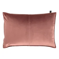 Overseas Middlestitch Kussen – 40 x 60 cm - Velours – Olive New