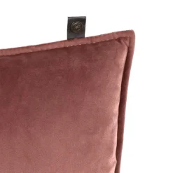 Overseas Middlestitch Kussen – 40 x 60 cm - Velours – Olive New