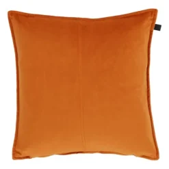 Overseas Middlestitch Kussen - 60 x 60 cm– Velours – Beige Hot