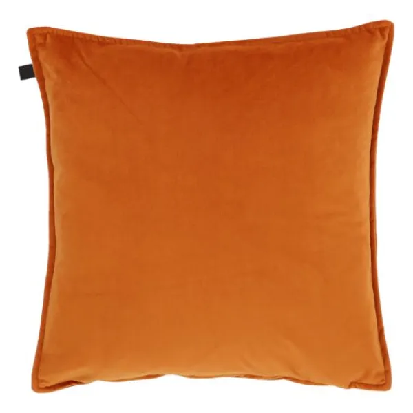 Overseas Middlestitch Kussen - 60 x 60 cm– Velours – Beige Hot