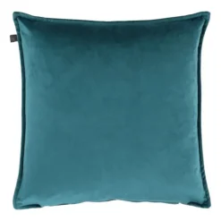 Overseas Middlestitch Kussen - 60 x 60 cm– Velours – Beige Hot