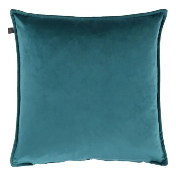 Overseas Middlestitch Kussen - 60 x 60 cm– Velours – Beige Hot