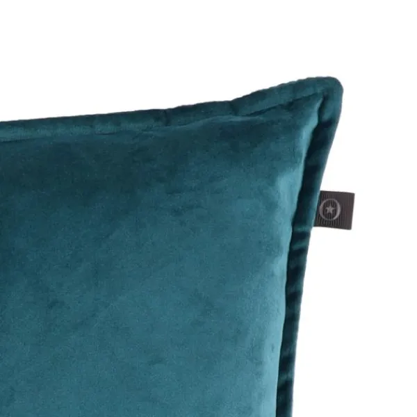 Overseas Middlestitch Kussen - 60 x 60 cm– Velours – Beige Hot