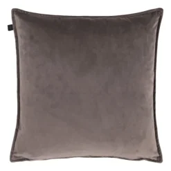 Overseas Middlestitch Kussen - 60 x 60 cm– Velours – Beige Hot