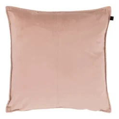 Overseas Middlestitch Kussen - 60 x 60 cm– Velours – Beige Hot