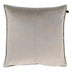 Overseas Middlestitch Kussen - 60 x 60 cm– Velours – Beige Hot