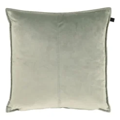 Overseas Middlestitch Kussen - 60 x 60 cm– Velours – Beige Hot