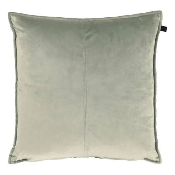 Overseas Middlestitch Kussen - 60 x 60 cm– Velours – Beige Hot