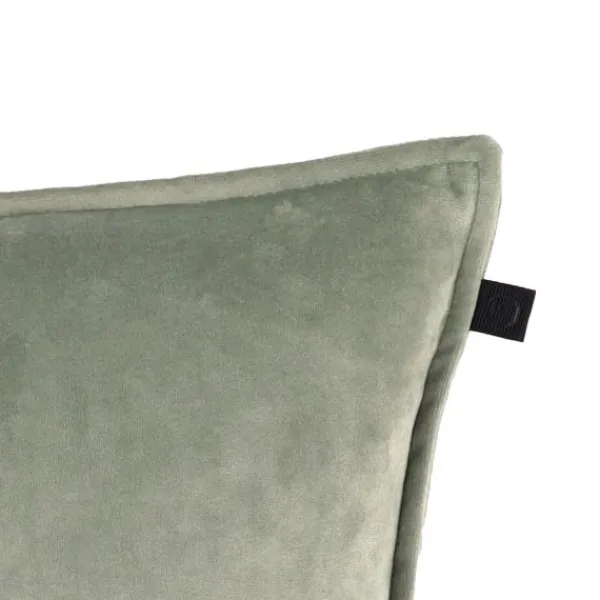 Overseas Middlestitch Kussen - 60 x 60 cm– Velours – Beige Hot