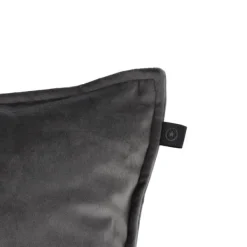 Overseas Middlestitch Kussen - 60 x 60 cm– Velours – Beige Hot