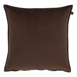 Overseas Middlestitch Kussen - 60 x 60 cm– Velours – Beige Hot