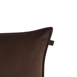 Overseas Middlestitch Kussen - 60 x 60 cm– Velours – Beige Hot