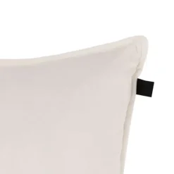 Overseas Middlestitch Kussen - 60 x 60 cm– Velours – Beige Hot