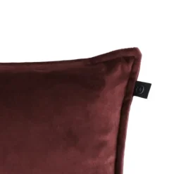 Overseas Middlestitch Kussen - 60 x 60 cm– Velours – Beige Hot