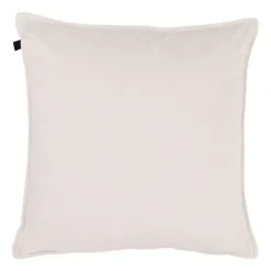 Overseas Middlestitch Kussen - 60 x 60 cm– Velours – Beige Hot